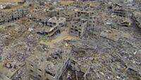 bombed out Gaza