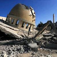 Ruins of Al-Hassania Mosque, Gaza